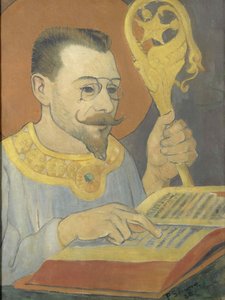 Ritratto di Paul Ranson in costume Nabi da Paul Sérusier