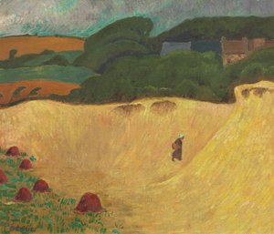 La spiaggia di Les Grands Sables a Le Pouldu, 1890 da Paul Sérusier