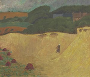 La spiaggia di Les Grands Sables a Le Pouldu da Paul Sérusier