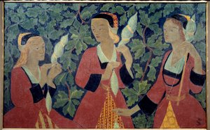 Le tre filatrici da Paul Sérusier