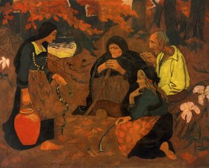 I mangiatori di serpenti da Paul Sérusier