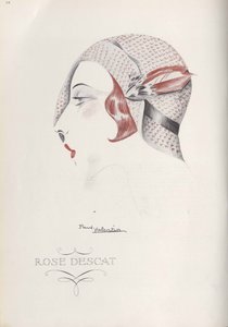 Cappello di Rose Descat, fine anni 1920