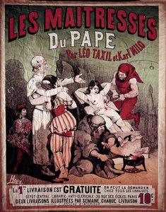 Manifesto per Le Maitresses del Papa di Leo Taxil e Karl Milo da Paul Verlaine