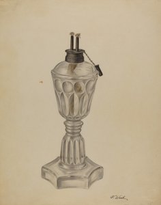 Lampada a Camphene da Paul Ward