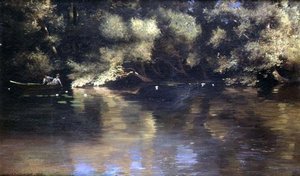 Sul fiume da Paul Wilhelm Keller Reutlingen