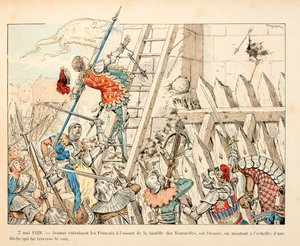 Illustrazione tratta dal libro Jeanne d