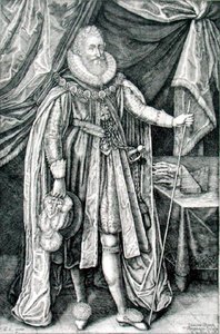 Ludovico Stuart, duca di Richmond e Lennox (1574-1624), inciso da Joannes Barra (1581-1634)