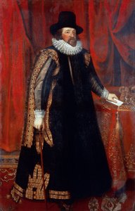 Ritratto di Francis Bacon (Londra) da Paul van Somer