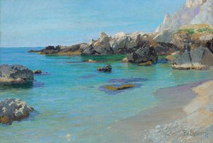 Sulla Costa di Capri da Paul von Spaun
