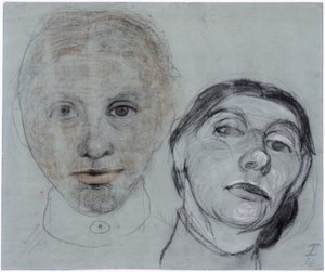 Due teste da Paula Modersohn-Becker