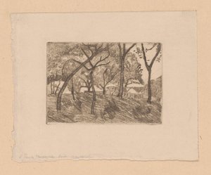Veduta del bosco da Paula Modersohn Becker (signed by artist)