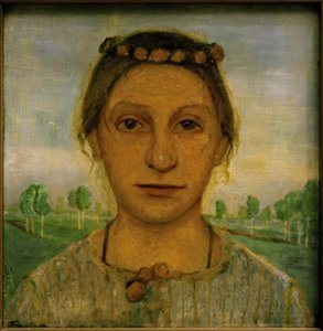 Ritratto della sorella Herma da Paula Modersohn Becker