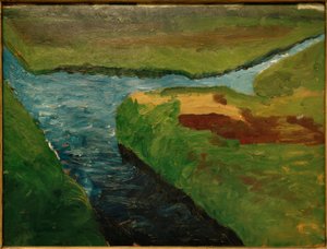 Fossato di brughiera da Paula Modersohn Becker