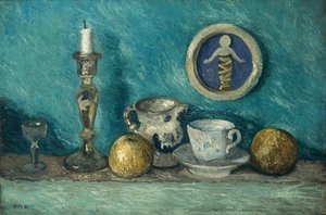 Natura morta con il putto della Robbia, c. 1905 da Paula Modersohn Becker