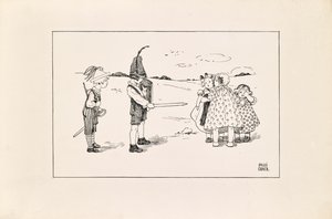 Bambini, soldati che giocano da Pauline Ebner