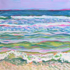 Onde oceaniche colorate