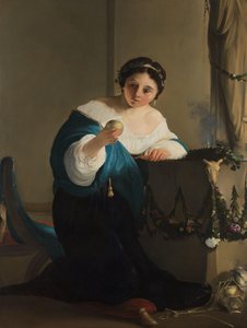 Cydippe con la mela di Acontius da Paulus Bor