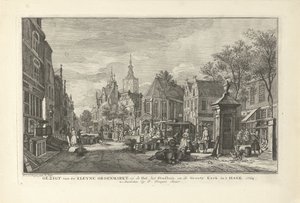 Vista sul Dagelijkse Groenmarkt a L
