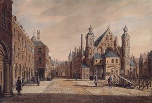 Veduta del Binnenhof, L