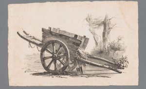 Carro a due ruote da Paulus Lauters (attributed to)