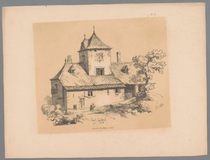 Veduta di una villa a Ixelles