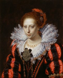 Ritratto di una giovane donna da Paulus Moreelse