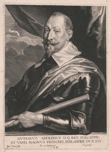 Gustavo Adolfo D.G.Rex Svec.Goth; et Vand, Magnus Princeps Finlandiæ Dux, Etc. da Paulus Pontius