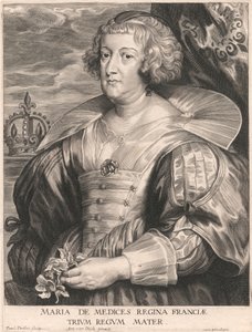 Maria de Medices Regina di Francia, Madre di tre re da Paulus Pontius