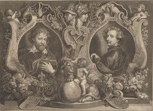 Paulus Pontius - Antonius Van Dyck Eques e Peter Paul Rubens Eques - Progetto Google Art da Paulus Pontius