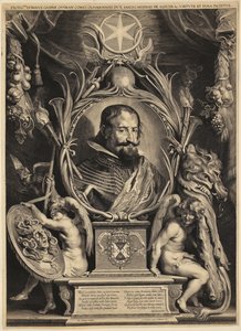 Ritratto di Gaspar de Guzmán, conte di Olivares da Paulus Pontius
