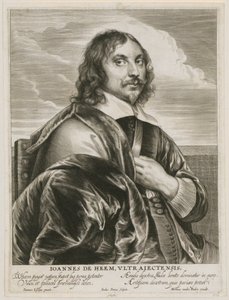 Ritratto di Johannes de Heem da Paulus Pontius