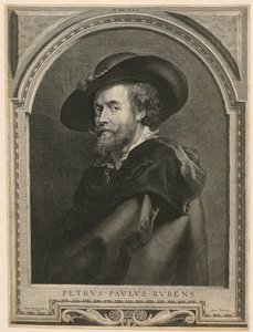 Ritratto di Peter Paul Rubens da Paulus Pontius