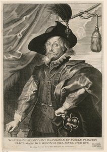 Ritratto di Ladislao IV Vasa, principe di Polonia e Svezia da Paulus Pontius