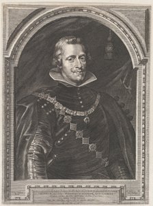 Ritratto di Filippo IV, 1630 da Paulus Pontius