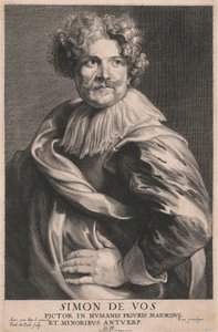 Simon de Vos, Pittore di Figure Umane Maggiori e Minori ad Anversa