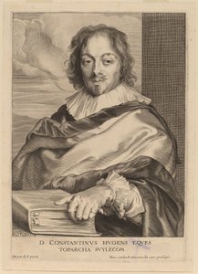 Constantijn Huygens da Paulus Pontius after Sir Anthony van Dyck