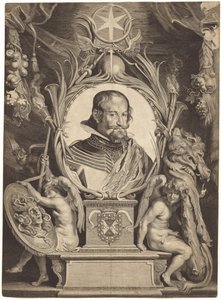 Gaspar de Guzmán, conte di Olivares da Paulus Pontius, after Sir Peter Paul Rubens, after Diego Velázquez