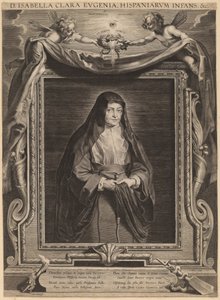 Isabella Clara Eugenia, Infanta di Spagna da Paulus Pontius, after Sir Peter Paul Rubens