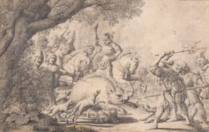 La caccia a un cinghiale da Paulus Potter