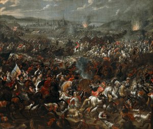 La battaglia di Vienna del 12 settembre 1683 da Pauwel Casteels