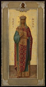 Santa Imperatrice Alessandra, 1883 da Pavel Akimovich Ovchinnikov