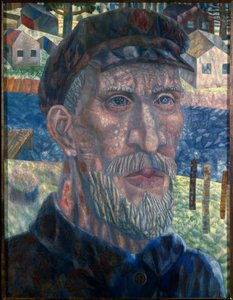 Membro di un kolkhoz da Pawel Nikolajewitsch Filonow