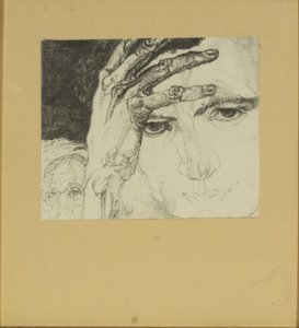 Autoritratto da Pavel Nikolayevich Filonov