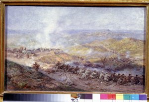 Una scena della guerra russo-turca (1876-1878) da Pavel Osipovich Kovalevsky