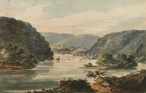 Una vista del Potomac a Harpers Ferry, 1811-ca. 1813