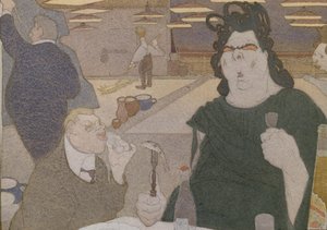 Caricatura di Fyodor Shalyapin da Pavel Yegorovich Shcherbov