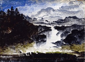 Una cascata da Peder Balke