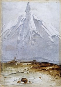 Paesaggio costiero con relitto da Peder Balke