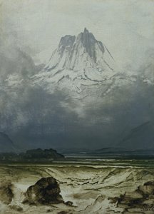 Studio di paesaggio, Norvegia settentrionale da Peder Balke