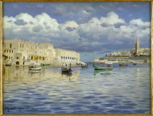 Nel porto di Malta da Peder Monsted